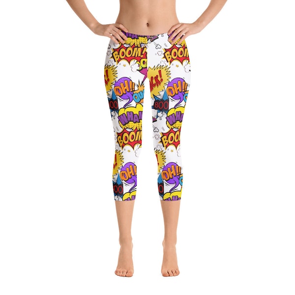 Cartoon Leggings Etsy