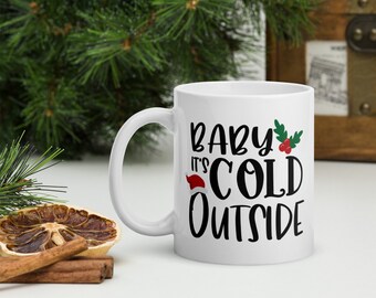 Christmas Mug Christmas Coffee Mug Christmas Gift Mug Xmas Coffee Cup Tea Gift Mug White Glossy Mug
