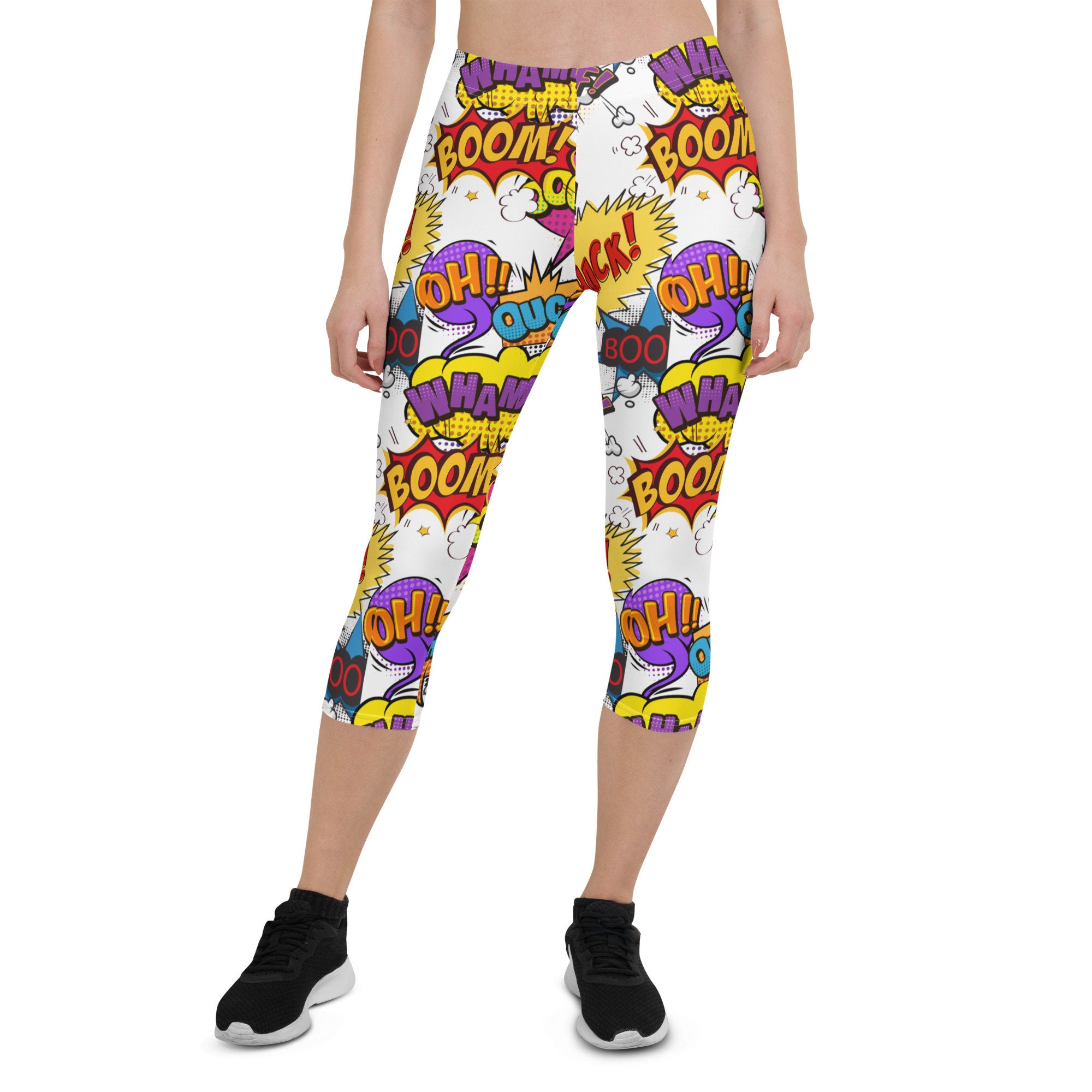 Spandex Capri Workout Pants