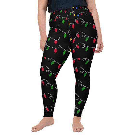 pseurrlt Women's Christmas Leggings High Waisted Workout Pants Tummy  Control Santa Claus Print Gym Legging Tights - Walmart.com