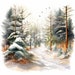 Snowy Winter Woodland Scenes 12 High Quality Downloadable Jpgs ...