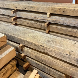 Rustic Reclaimed Floating Shelves