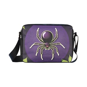 毒々しいクロスボディナイロンバッグ - ゴシック軽量トラベルバッグ