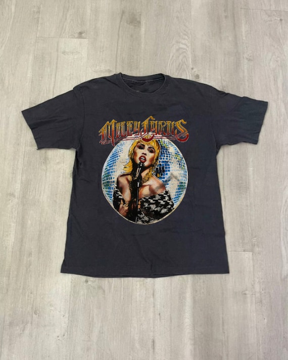 miley cyrus t shirt etsy