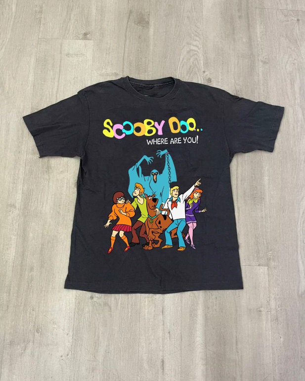 Discover Vintage Scooby Doo Where Are You Ghost T-Shirt