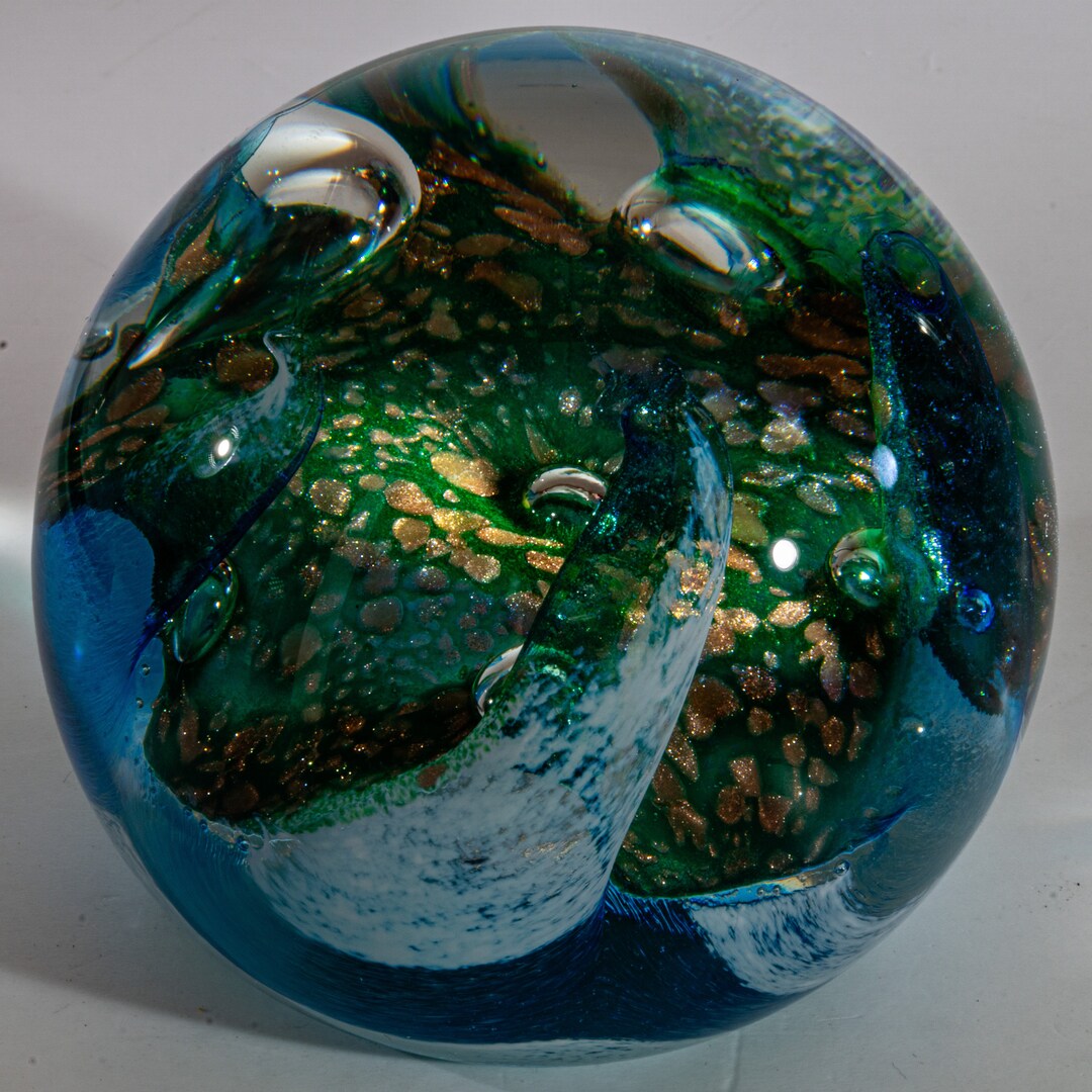 Colin Terris Caithness Paperweight debutante Ø 7.9 Cm Scotland 1996 - Etsy