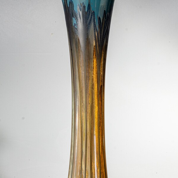 Vera Walther - Romantic designer vase "Bellefleur" - Height 30.5 cm - Signed - Germany 1970 - 1989