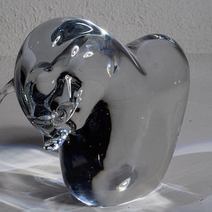 Cenedese - Artistieke Stier - Lengte 12 cm - Murano 1960 - 1969