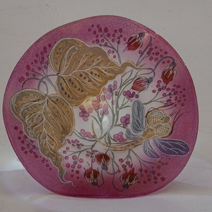 Joska Studio Design - Romantic decorative bowl (diameter 16 cm) - Signed - Germany 1991