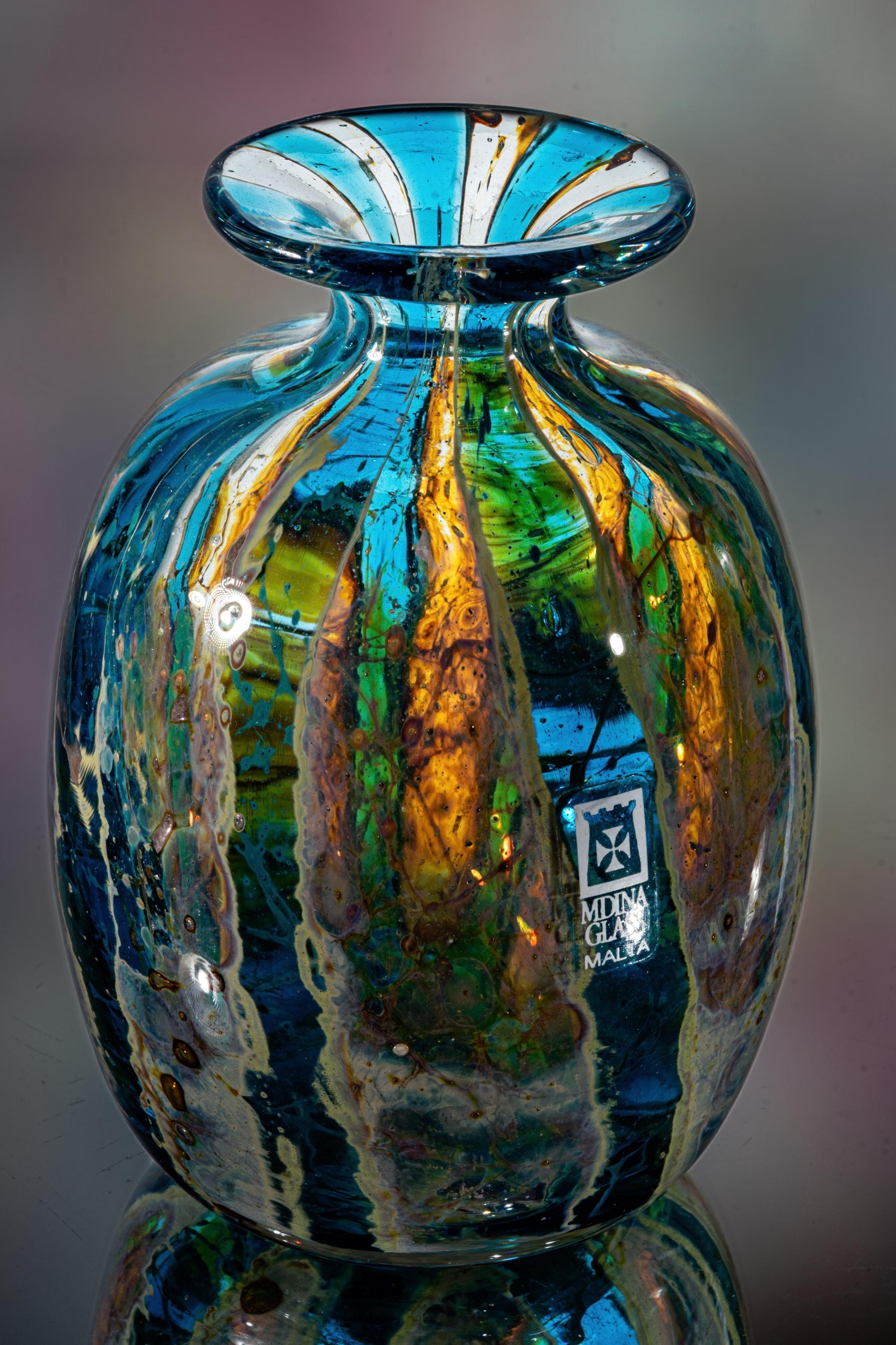 マルタガラス イムディーナ ガラス 瓶 Mdina Glass 【公式通販】