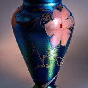 Gerald Vandermark - Vaso d'artista firmato - Altezza 23 cm - USA 1975-1999