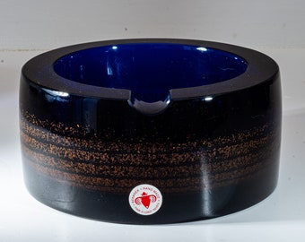 Frantisek Vizner - Beranek Škrdlovice - Designer ashtray – Ø 14 cm / 1.6 kg - Czech Republic 1976