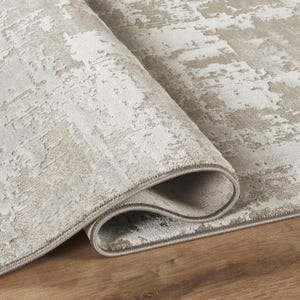 Kortpolig design vloerkleed Richmond, design vloerkleed vintage, L. Grijs afbeelding 3