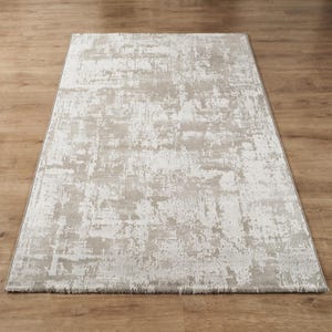 Kortpolig design vloerkleed Richmond, design vloerkleed vintage, L. Grijs afbeelding 2