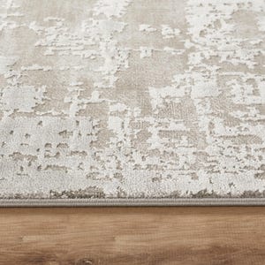 Kortpolig design vloerkleed Richmond, design vloerkleed vintage, L. Grijs afbeelding 6