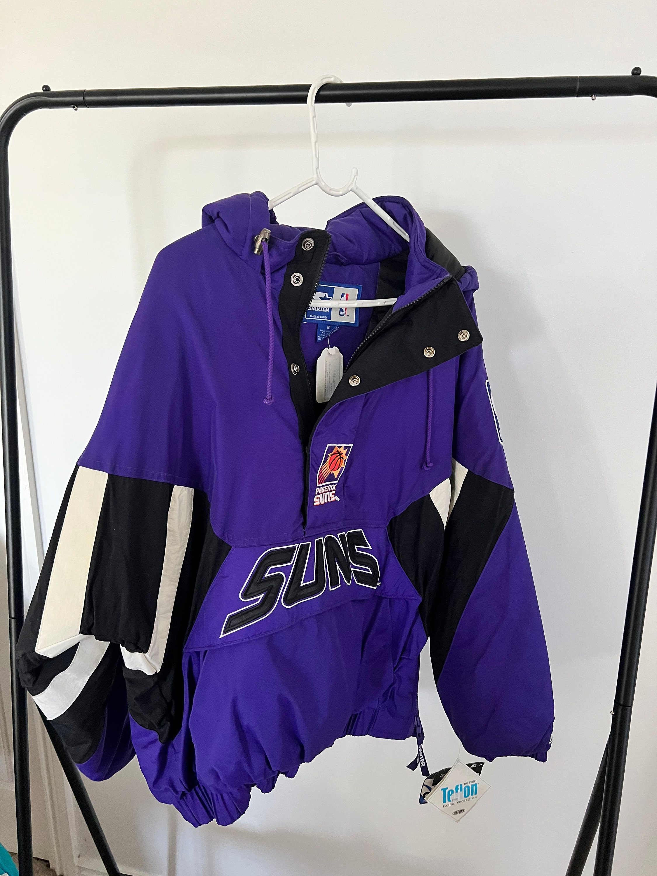 Purple Satin NBA Phoenix Suns Jacket - Jackets Masters