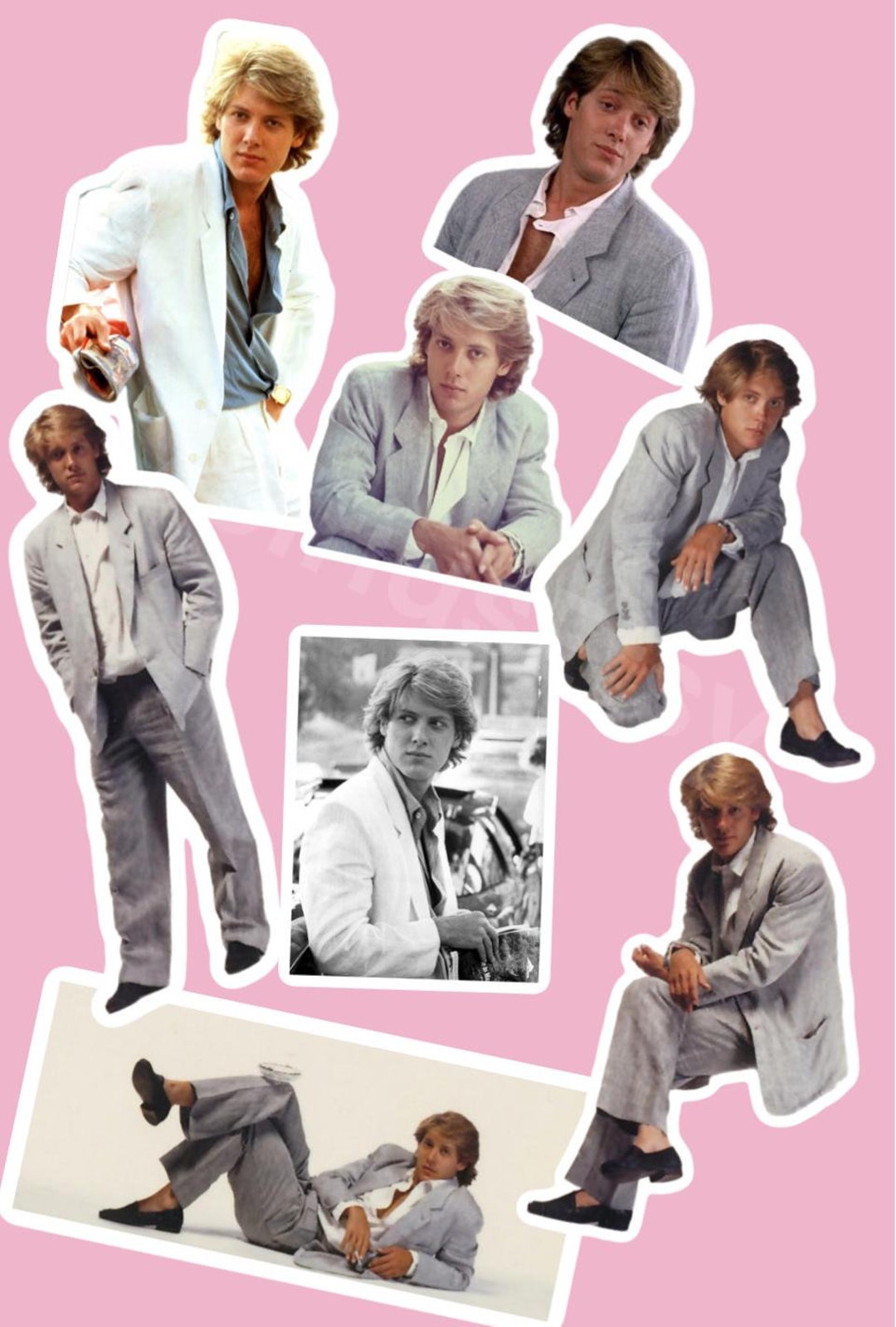 James Spader 80s Pretty in Pink Steff Mckee Sticker Pack 8 - Etsy