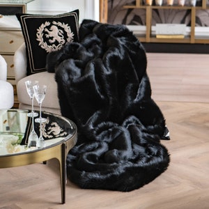 Wolf Fur Blanket Etsy