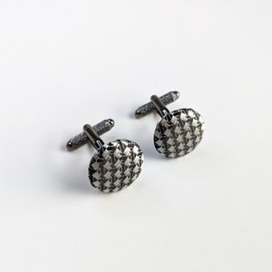 Designer Fabric Cuff links, Handmade Cufflinks, Groomsmen Gift,  Groom Wedding Cufflinks, Unique Cuff links, Christmas Gift, Gifts for him