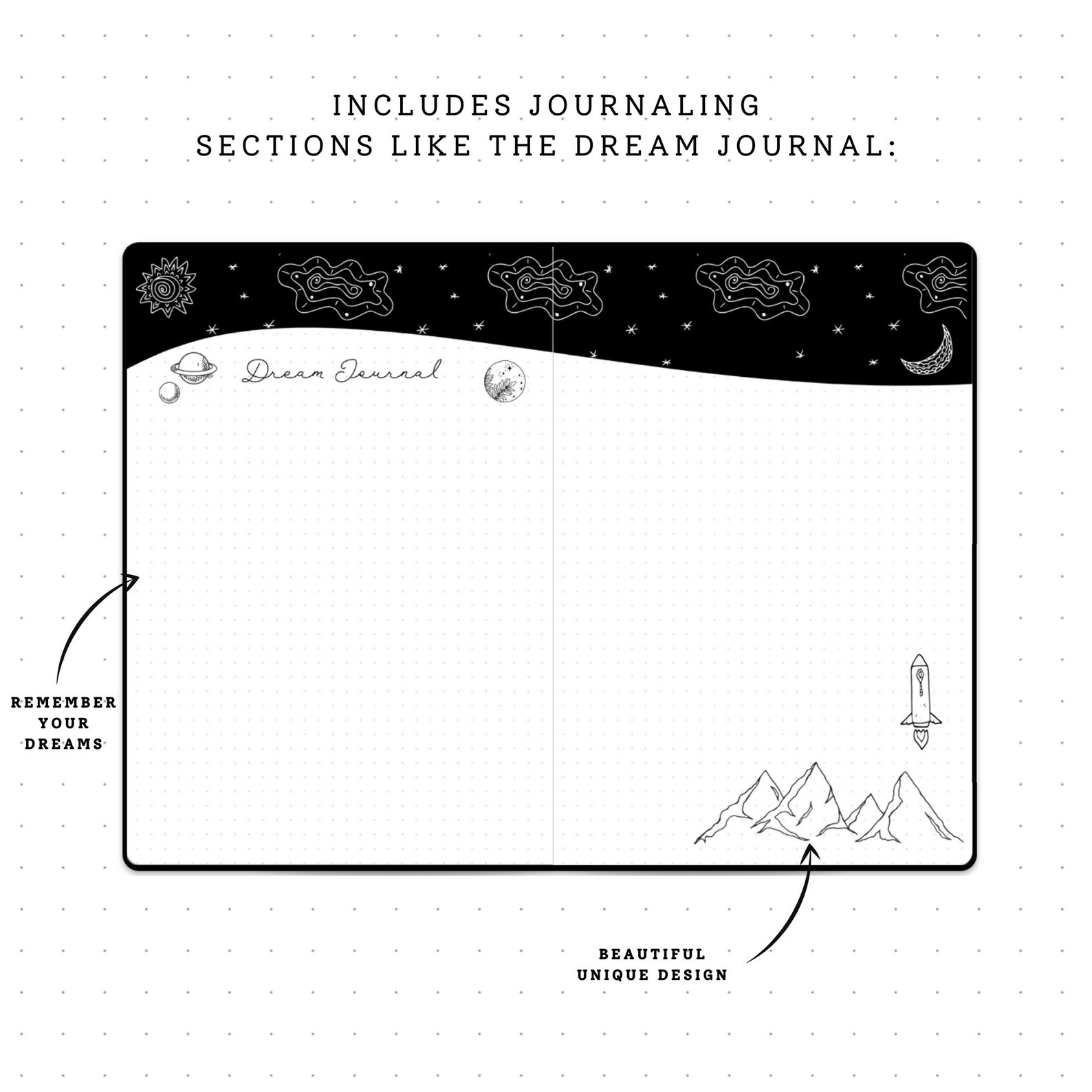 2023 BULLET JOURNAL Bullet Journal Kit 2023 Planner Bujo Etsy Australia
