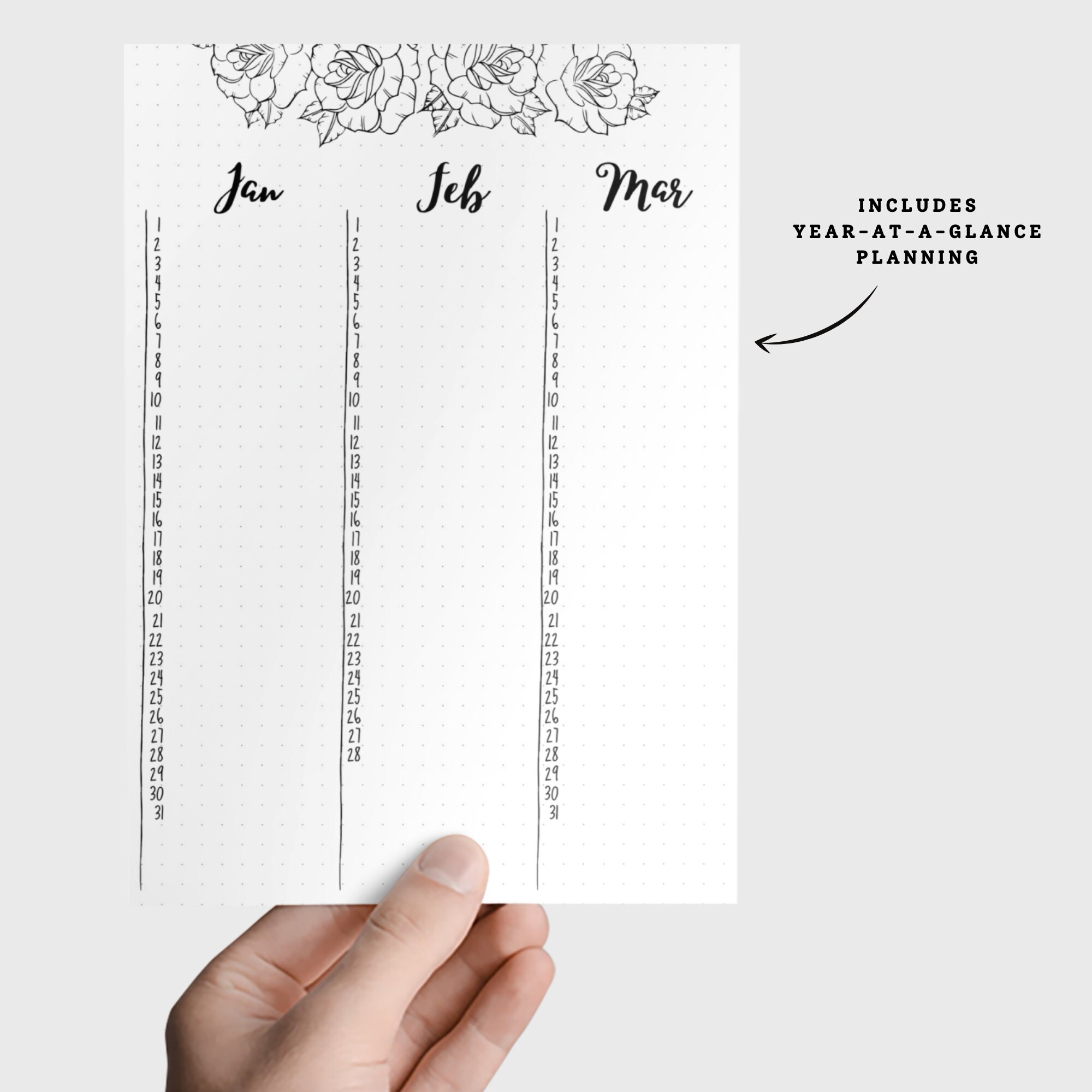 2023 BULLET JOURNAL Bullet Journal Kit 2023 Planner Bujo Etsy Finland