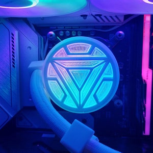 Custom AIO cover Reactor for Deep Cool Castle 360/280/240EX