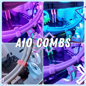 Customizable AIO Combs / Order and Superior Quality for your Cooler! KRAKEN Magcore capellix deepcool corsair nzxt lian li