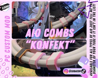 Customizable AIO Combs / Order and Superior Quality for your Cooler! KRAKEN Magcore capellix deepcool corsair nzxt lian li