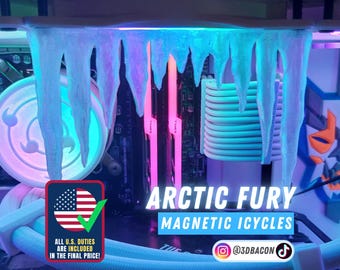 Magnetic Stalactites for PCs | 3D-Printed Computer Case Decor