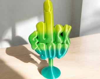 F*CK YOU Desk + Shelf Sign