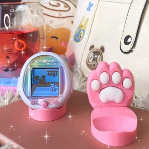 Kawaii Kitty Paw Tamagotchi Stand Holder Cradle (All Versions)