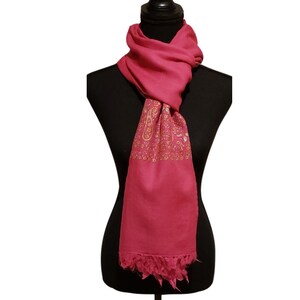 Shawls, Wraps, Cashmere Blend Scarves, Pashmina Shawl, Handmade Kashmiri Shawls, Kashmiri Pashmina Shawls, Embroidered Shawls, Pink Shawl
