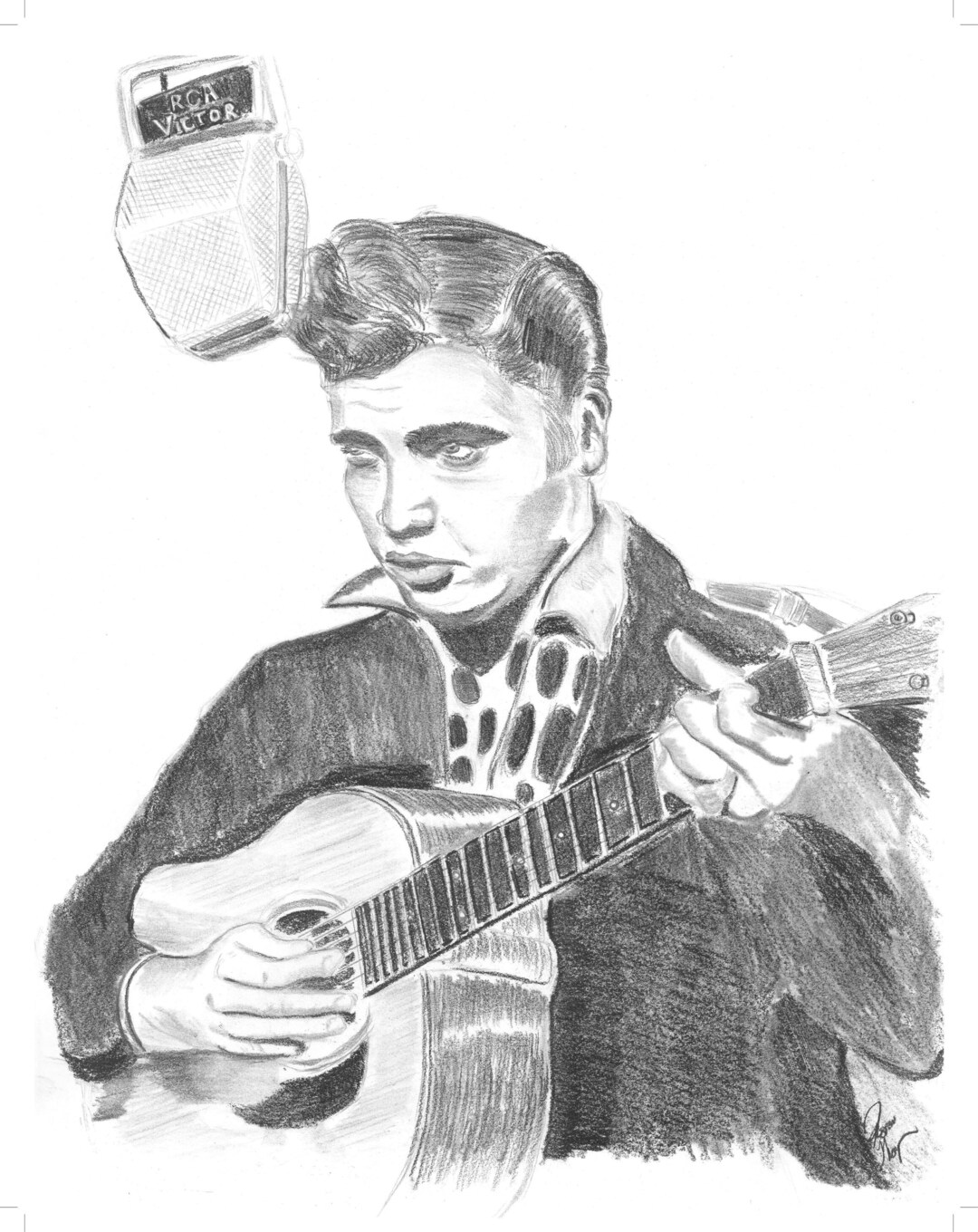 1950s Elvis Presley RCA Victor Studio - Etsy