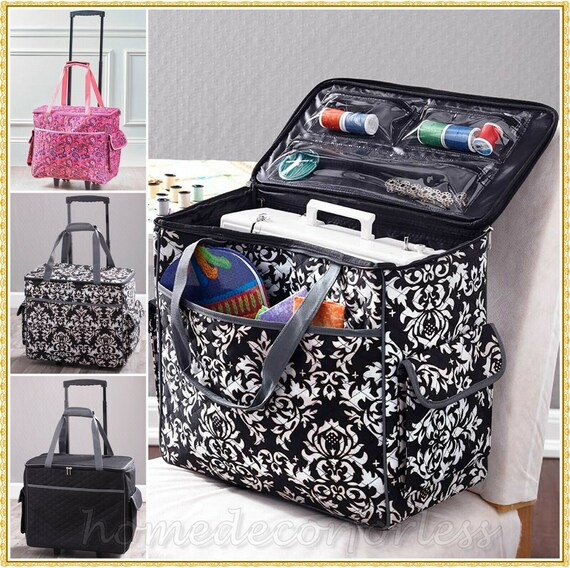 craft organizer tote with wheels
