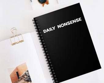 Lustiges tägliches Notizbuch, Journal, Arbeitsgeschenk, Büroartikel, ausgeschlossen