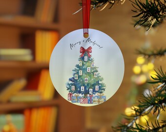 Enfeite de metal, decoração de árvore de Natal de Mahjong, enfeite de Natal, presente para amantes de Mahjong, enfeite festivo, decoração de inverno