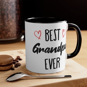 Grandpa Coffee Mug New Grandparent Tea Mug Birthday Gift Father&#39;s Day Present Best Grandpa Ever