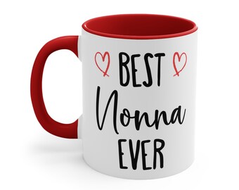 Nonna Coffee Mug New Grandparent Tea Mug Birthday Gift Mother's Day Present