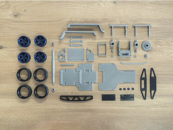 1 10 Scale RC Touring Chassis DIY Build Kit Etsy New Zealand