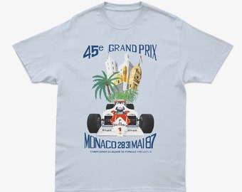 1988 Monaco Grand Prix Winner Poster Tee - Etsy