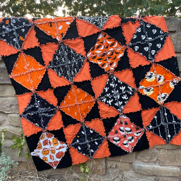 Owl Rag Quilt Etsy