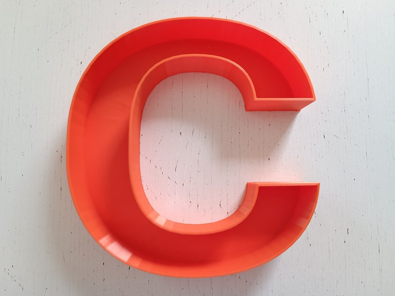 Lettres creuses en 3D pour décoration Créez une ambiance féérique pour vos événements spéciaux Vendu à l'unité image 4