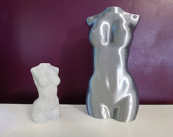 Buste de Femme Imprimé en 3D : Élégance et Sensualité pour votre Décoration Intérieure
