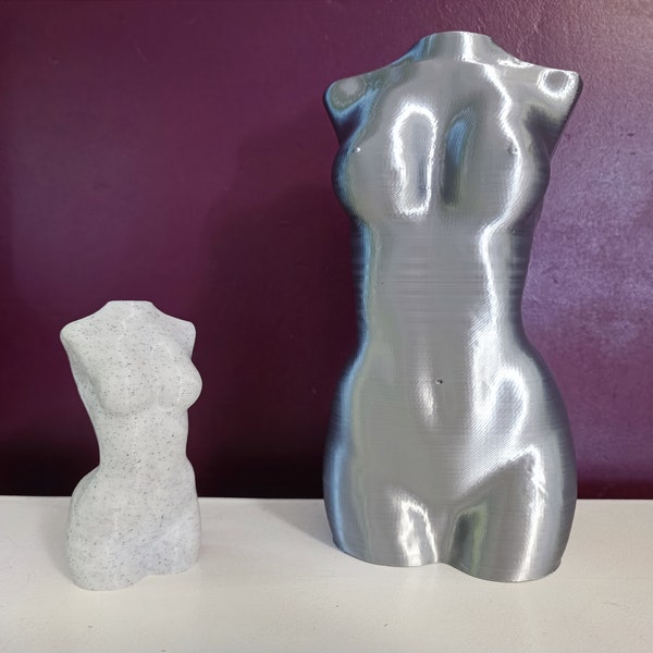 Buste de Femme Imprimé en 3D : Élégance et Sensualité pour votre Décoration Intérieure