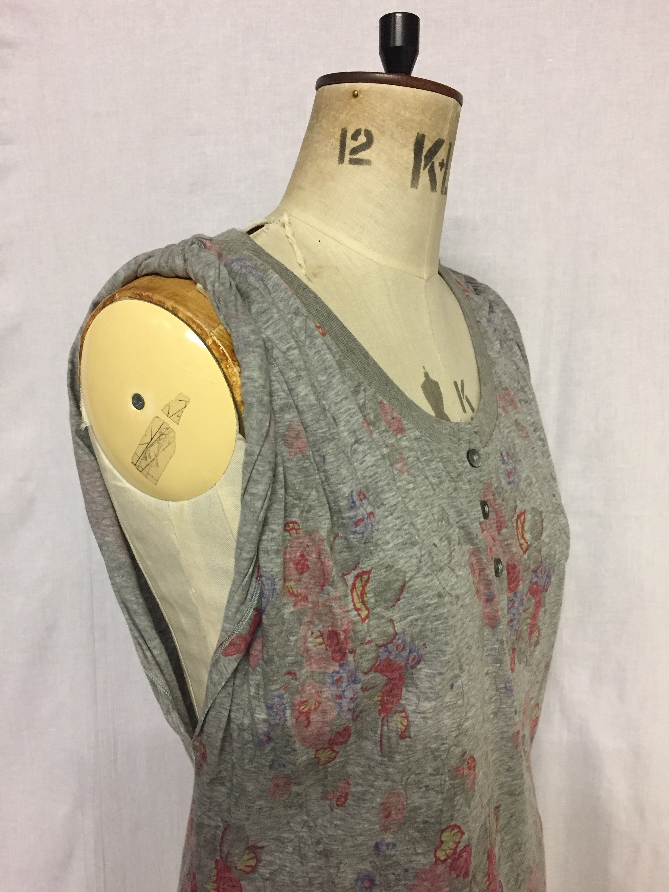 トップス hussein chalayan ss03 docking shirts Hussein Chalayan, S/S 2002 Deconstructed Mesh String Shirt