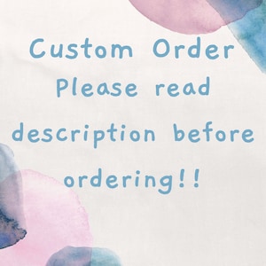 Custom Crochet Plushie