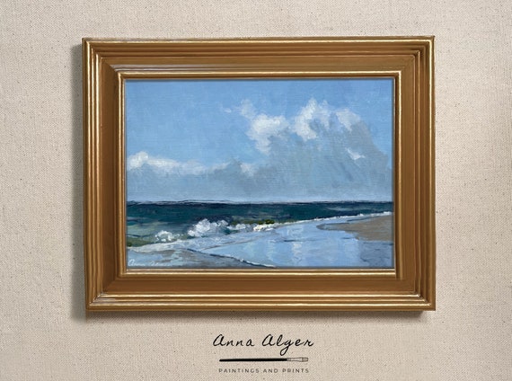 Small Original Oil Painting Print - 