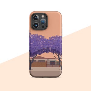Tough Case for iPhone® Johannesburg South Africa Design Aesthetic Art Print Durable Phone Cover, iPhone 11, 12, 13, 14, 15, 16 Pro Max Mini