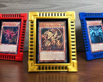 yugioh egyptian god deck box Amazon.com: Yu-Gi-Oh! TCG: Slifer, Obelisk, and Ra Card Case : Toys & Games main image 1