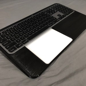 Magic Tray voor Logitech MX Keys en Apple Magic Trackpad